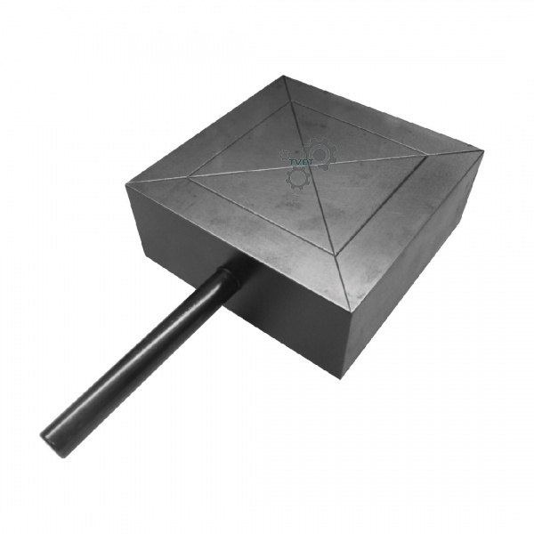 100mm Cube Lower Platen Piece